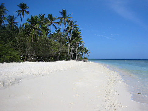 Der weiße Sandstrand - Malediven