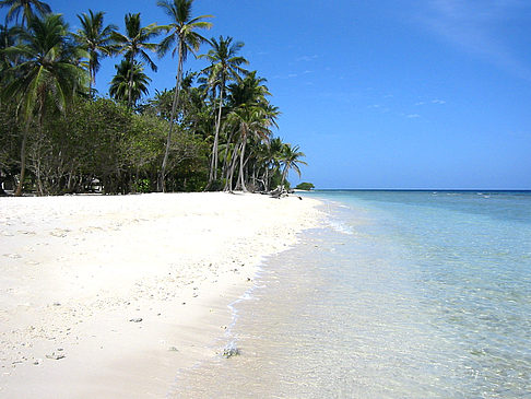 Der weiße Sandstrand - Malediven