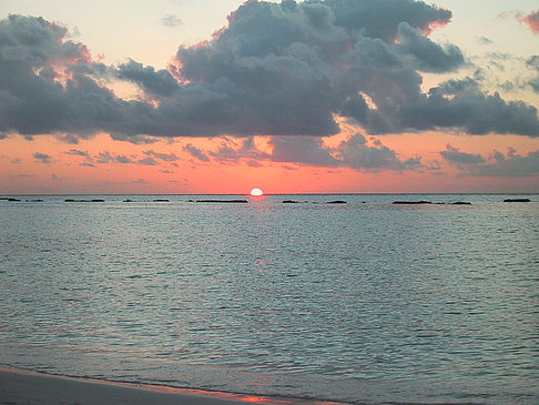 Sonnenuntergang auf den Malediven - Malediven