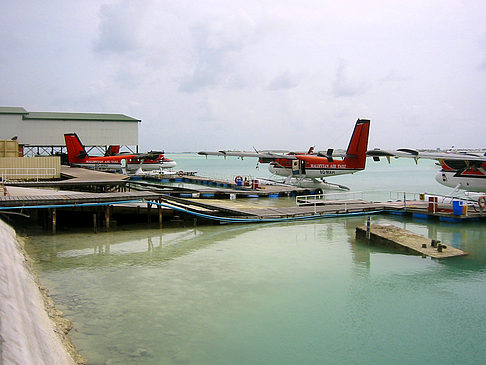 Flughafen für Wasserflugzeuge - Malediven
